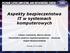 Aspekty bezpieczeństwa IT w systemach komputerowych