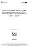 STRATEGIA ROZWOJU ZIEMI DZIERŻONIOWSKIEJ NA LATA 2014-2020