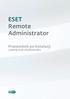 ESET Remote Administrator. Przewodnik po instalacji i podręcznik użytkownika