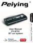 User Manual PY-BT01 BT car system