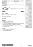 Polish 46852 (JUN134685201) General Certificate of Secondary Education June 2013 4/5 6/7 8/9 10/11 12/13 14/15 16/17. Time allowed 1 hour 18/19 20/21