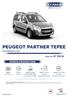 PEUGEOT PARTNER TEPEE