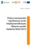 Raport z badania. Polscy nauczyciele i dyrektorzy na tle międzynarodowym. Główne wyniki badania TALIS 2013