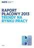 RAPORT PŁACOWY 2013 TRENDY NA RYNKU PRACY