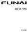 FUNAI BRAND NEW PRODUCT LOGO (revised edition 1,APR.,2010 40FDI7555 POLSKI