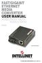 fast/gigabit ethernet media converter user manual Models 506502, 506519, 506526 & 506533
