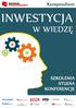 Inwestowanie w wiedzę zawsze przynosi największe zyski. - Benjamin Franklin