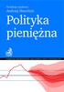 Redakcja naukowa. Andrzej Sławiƒski. Polityka pieni na PODR CZNIK REKOMENDOWANY PRZEZ KOMITET NAUK O FINANSACH PAN