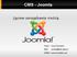 CMS - Joomla. Autor: Cyryl Sochacki Mail: cyryllo@task.gda.pl WWW: www.brosbit4u.net