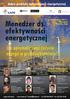 Menedżer ds. efektywności energetycznej