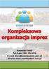 Kompleksowa organizacja imprez