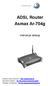 ADSL Router Asmax Ar-704g