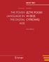 Seria raportów. White Paper Series THE POLISH LANGUAGE IN THE DIGITAL AGE JĘZYK POLSKI W ERZE CYFROWEJ. Marcin Miłkowski