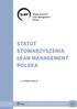 STATUT STOWARZYSZENIA LEAN MANAGEMENT POLSKA