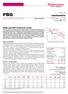 PBG. neutralnie. Dobry portfel na gorsze czasy. sektor budowalny. Wyniki III kwarta³u. Wycena i rekomendacja