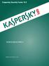 Kaspersky Security Center 10.0 ROZPOCZĘCIE PRACY