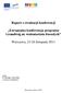 Raport z ewaluacji konferencji. Europejska konferencja programu Grundtvig nt. wolontariatu dorosłych. Warszawa, 23-26 listopada 2011