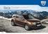 Dacia Duster gama 2013