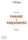 FINANSE I KSIĘGOWOŚĆ