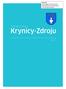 Załącznik do Uchwały Nr XVIII.115.2011 Rady Miejskiej w Krynicy-Zdroju Z dnia 14 grudnia 2011 r.