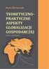 TEORETYCZNO-PRAKTYCZNE ASPEKTY GLOBALIZACJI GOSPODARCZEJ