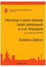 Informacja o stanie realizacji zadań oświatowych w dzielnicy Żoliborz w roku szkolnym 2013/2014