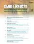 Bank i Kredyt. Czasopismo NBP poświęcone ekonomii i finansom. National Bank of Poland s Journal on Economics and Finance