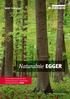 Naturalnie EGGER. Zrównoważone budownictwo i zdrowy styl życia z materiałami drewnopochodnymi EGGER. www.egger.com/srodowisko