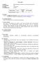 SYLLABUS. 1. Subject: Biotechnological methods in environmental protection 2. Prerequisites: No 3. Faculty: All faculties 4. Teaching form: Lecture