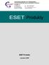 Produkty. ESET Produkty