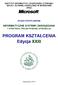 PROGRAM KSZTAŁCENIA Edycja XXIII