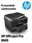 Przewodnik użytkownika. HP Oﬀicejet Pro 8600