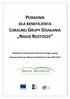 PORADNIK LOKALNEJ GRUPY DZIAŁANIA NASZE ROZTOCZE DLA BENEFICJENTA. Działanie 413 Wdrażanie lokalnych strategii rozwoju