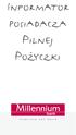 Informator posiadacza Pilnej Pożyczki