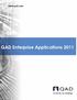 QAD Enterprise Applications 2011