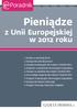 Pieniądze z Unii Europejskiej w 2012 roku