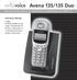 Avena 135/135 Duo. Bezprzewodowy telefon analogowy D ECT. Instrukcja Obsługi