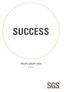 SUCCESS PROFIL GRUPY 2014