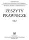 Wydział Prawa i Administracji, Redaktor Naczelny Jan Zabłocki