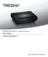 N150 Wireless ADSL 2 + Modem Router TEW-721BRM. Instrukcja uruchomieniowa (1)