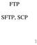 FTP SFTP, SCP. Strona1