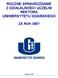 ROCZNE SPRAWOZDANIE Z DZIAŁALNOŚCI UCZELNI REKTORA UNIWERSYTETU GDAŃSKIEGO ZA ROK 2007