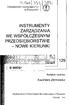 INSTRUMENTY ZARZĄDZANIA WE WSPÓŁCZESNYM PRZEDSIĘBIORSTWIE - NOWE KIERUNKI