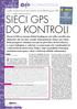 SIECI GPS DO KONTROLI