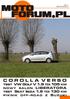 Nr 1 26.04.2004 COROLLA VERSO TEST VW GOLF V 1.9 TDI 105 KM NOWY SALON LIBERATORA TEST SEAT IBIZA 1.9 TDI 130 KM PIKNIK OFF-ROAD Z SUZUKI