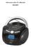 Odtwarzacz radio CD z Bluetooth SR4348BT