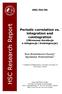 HSC Research Report. Periodic correlation vs. integration and cointegration (Okresowa korelacja a integracja i kointegracja) HSC/04/04