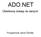 ADO.NET. Obiektowy dostęp do danych. Przygotował Jakub Światły