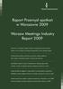 Raport Przemysł spotkaƒ w Warszawie 2009. Warsaw Meetings Industry Report 2009