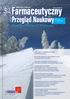 Farmaceutyczny. Scientific Review in Pharmacy. www.fpn.info.pl. Cena 24,50 zł ISSN 1425-5073. Hepcydyna hormon regulujący gospodarkę żelaza